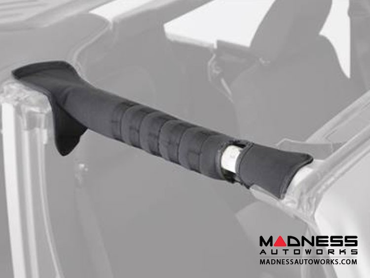 Jeep Wrangler TJ Molle Roll Bar Padding Cover Kit by Smittybilt Black